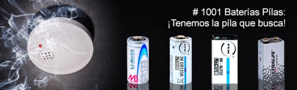 1. ¿Cuáles son los diferentes tipos de baterías de detectores de humo?